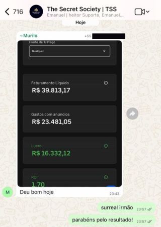 Depoimento membro TSS