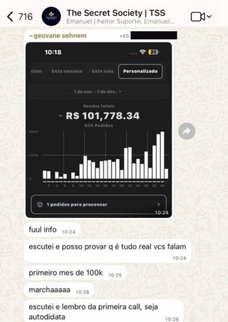 Depoimento membro TSS